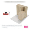 Thruframe Single Fire Door Frame Kit in Oak Veneer - Suits Fire Doors