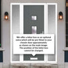 Cottage Style Firenza 3 Composite Front Door Set with Double Side Screen - Hnd Barite Glass - Shown in Mouse Grey