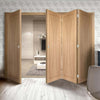 Bespoke Thrufold Verona Oak Flush Folding 3+1 Door
