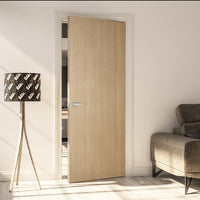Bespoke Door - Flush American Ash Veneer - Prefinished