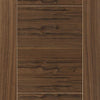 Mistral Walnut Absolute Evokit Double Pocket Door Detail - Prefinished