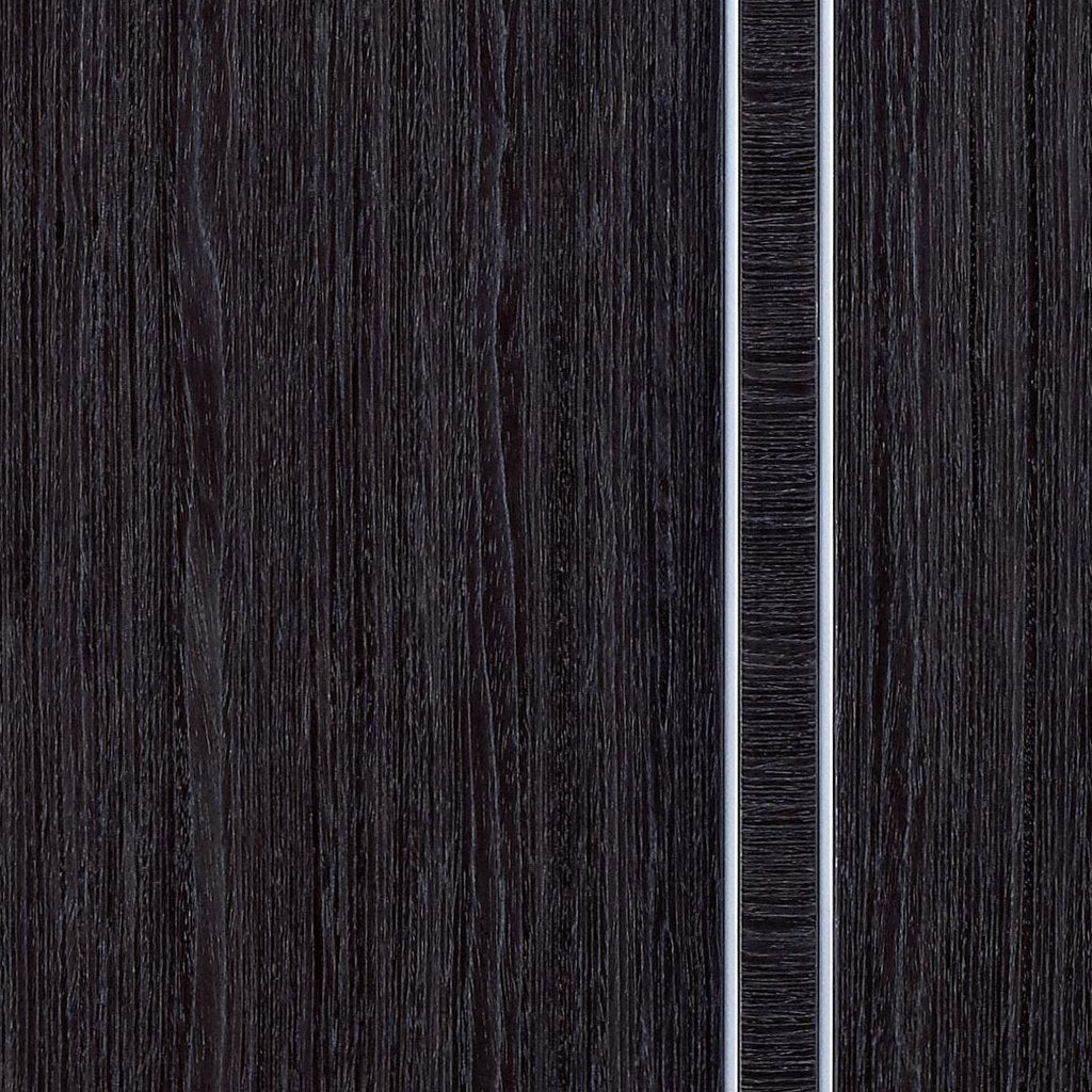 Bespoke Ash Grey Zanzibar Door Pair - Prefinished