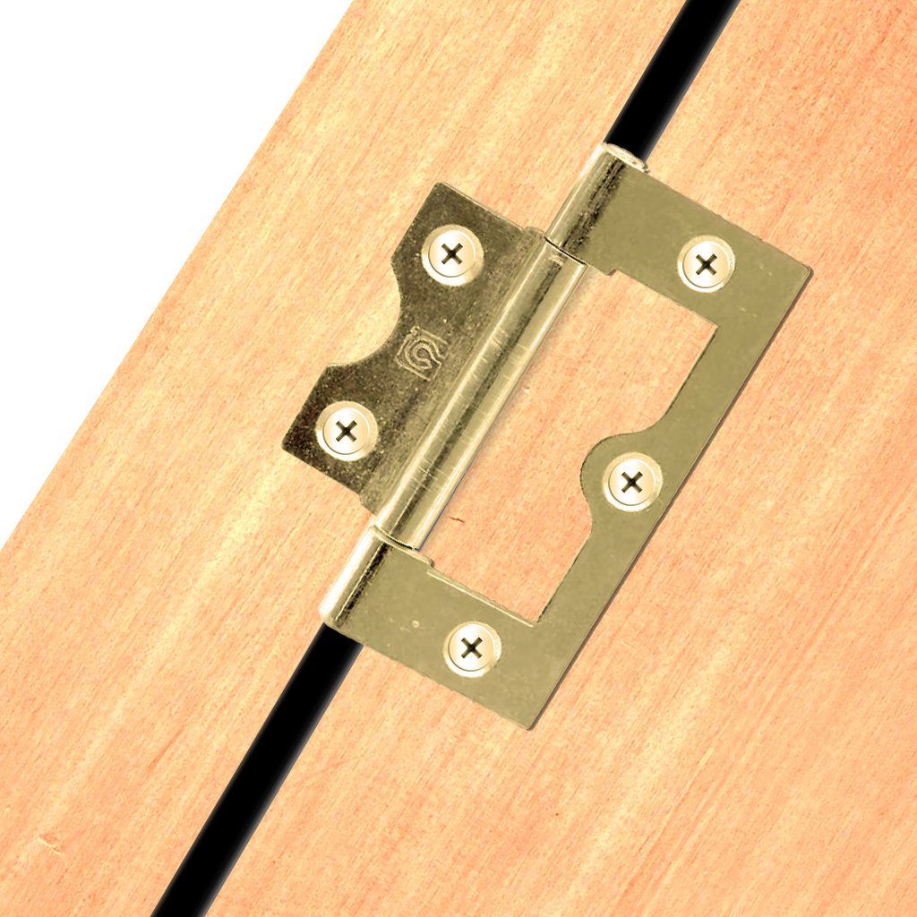 IFL Flush Door Hinges - 2 Sizes and 2 Finishes