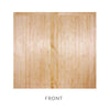 FL&B Traditional Pine Garage Door Pair - Unfinished