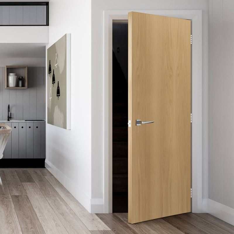 Bespoke Door - Flush American White Oak Veneer - Prefinished