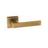 Asti Forme Designer Lever on Minimal Square Rose - Yester Bronze