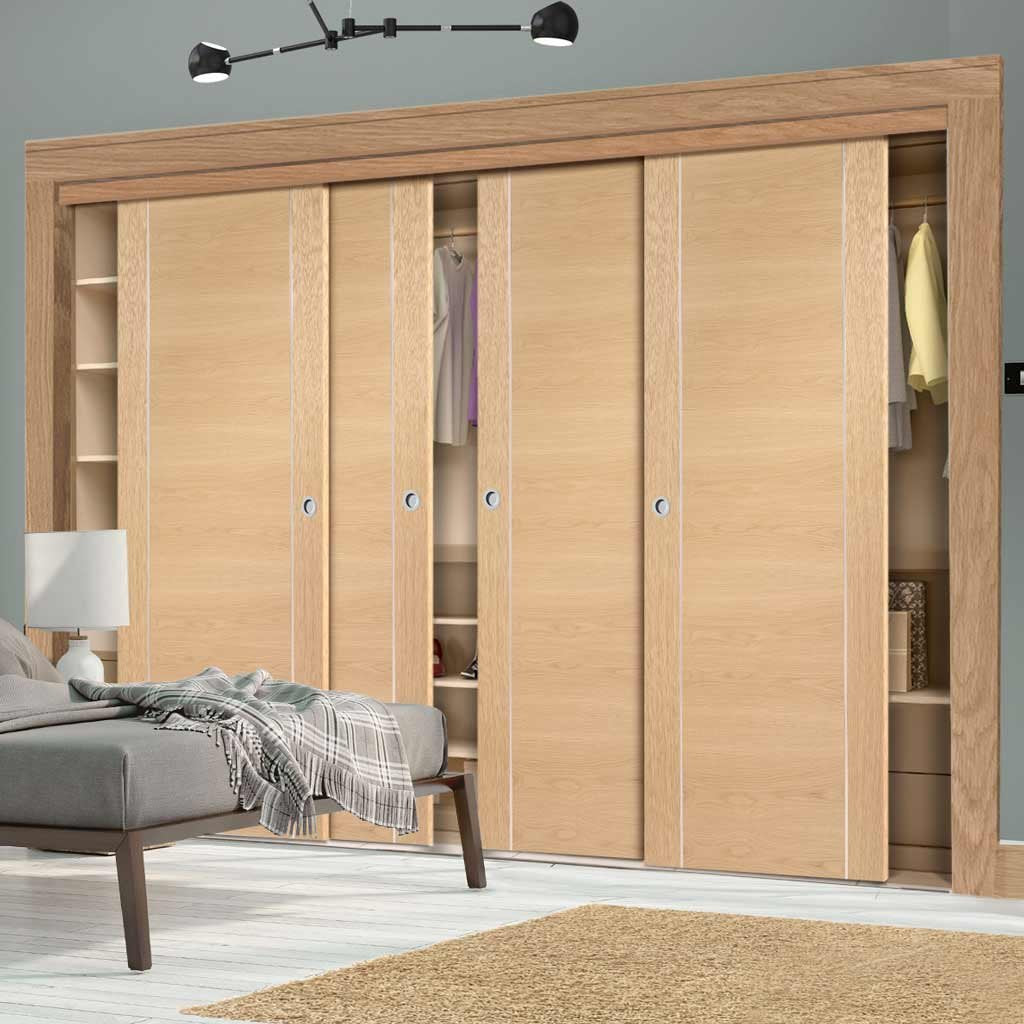 Aluminium sliding door wardrobe sale