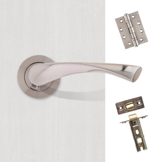 Image: Fortuna Premium Handle Pack - Satin Chrome