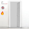 Thruframe Single Fire Door Frame Kit in White Primed MDF - Suits 30 Minute Fire Doors