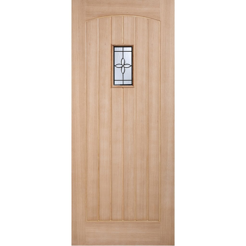 Cottage External Mahogany Double Door and Frame Set - Bevelled Tri Glazed, From LPD Joinery