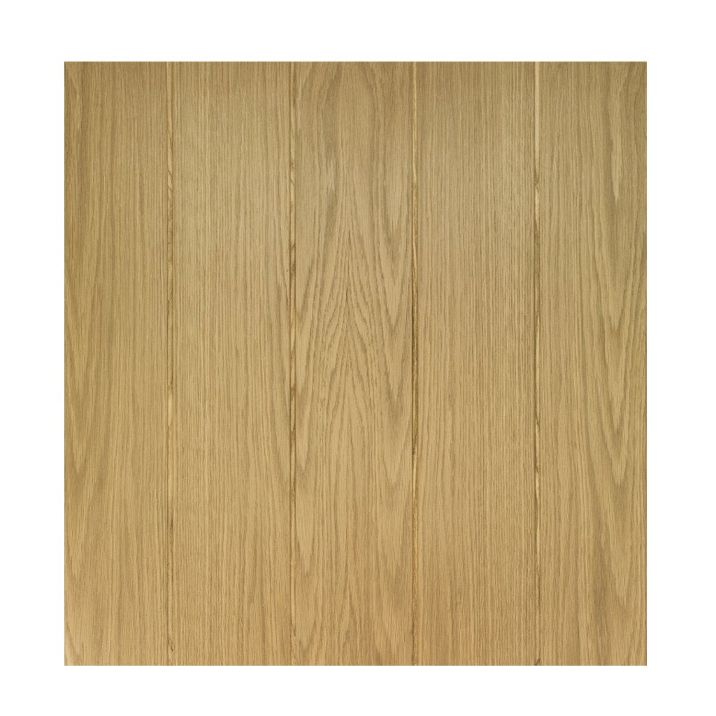Galway Real American Oak Veneer Door Pair Unfinished