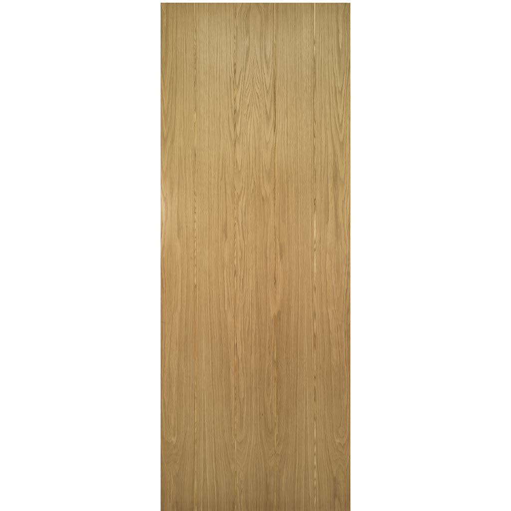 Two Folding Doors & Frame Kit - Galway Oak 2+0 Unfinished