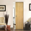 Galway Oak Absolute Evokit Single Pocket Door - Unfinished
