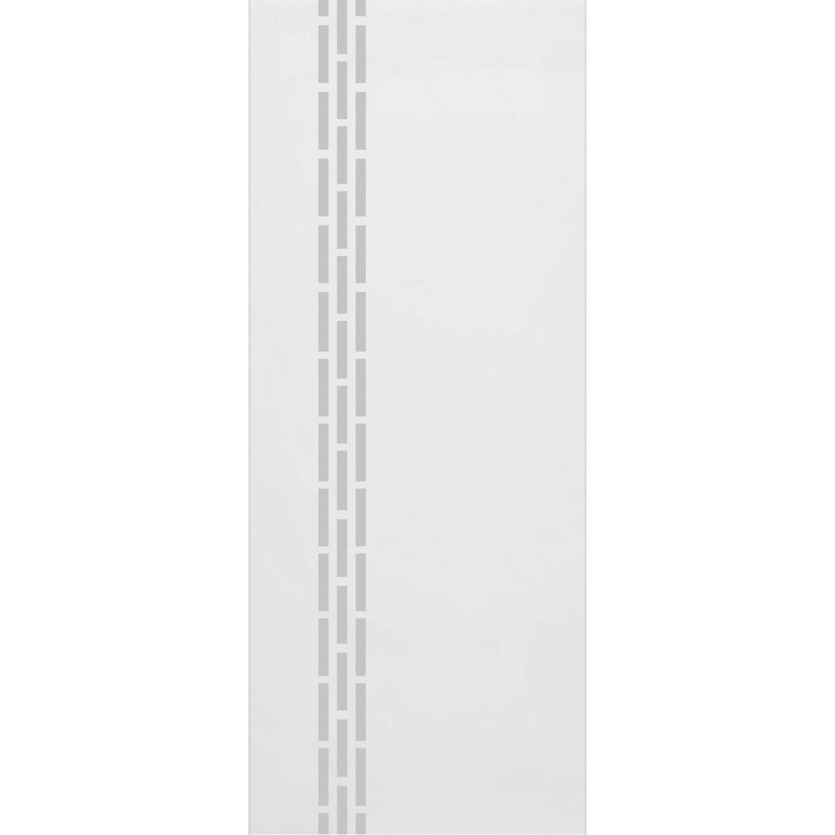 Garvald 8mm Obscure Glass - Obscure Printed Design - Griffwerk R8 Style Sliding Glass Door Kit