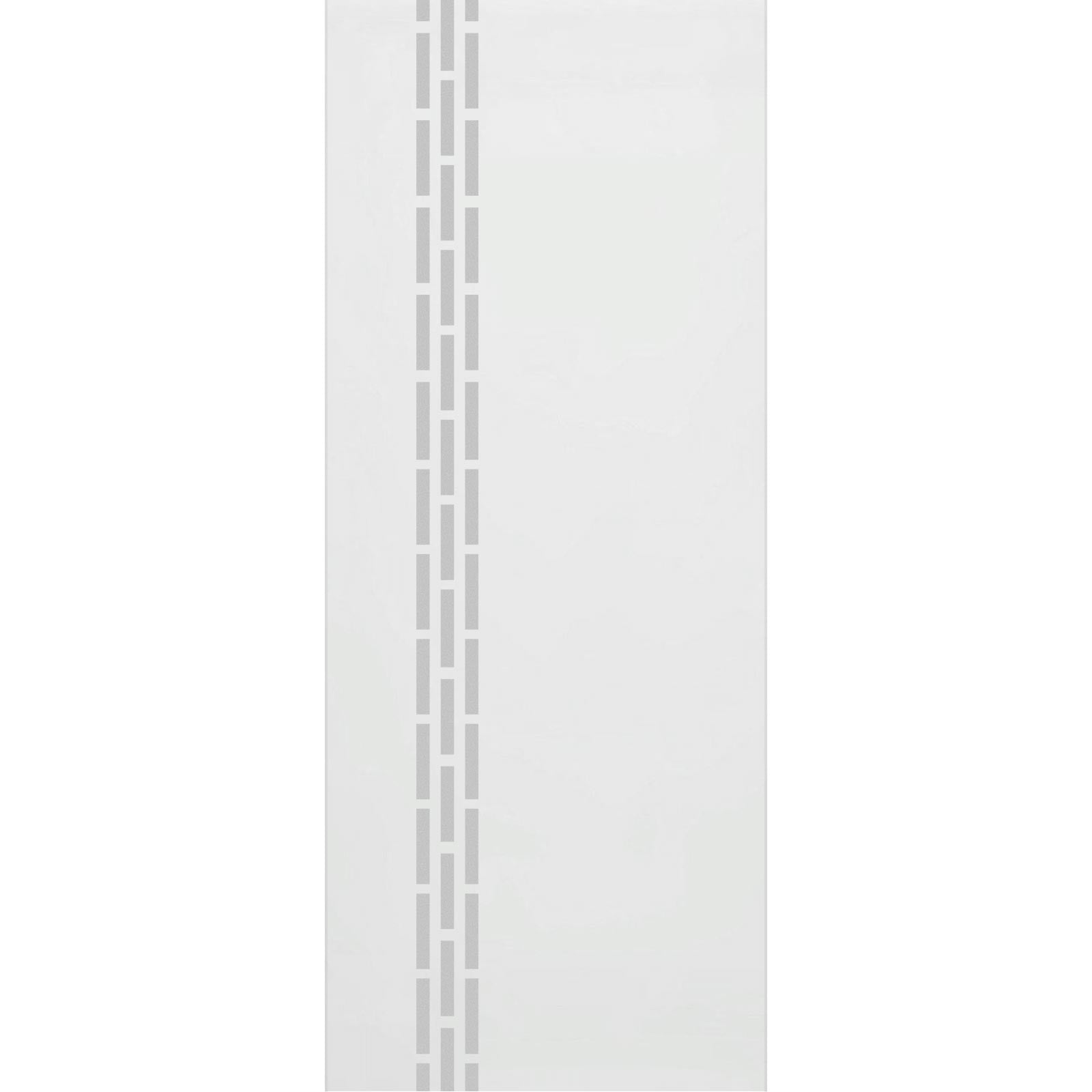 Garvald 8mm Obscure Glass - Obscure Printed Design - Griffwerk R8 Style Sliding Glass Door Kit