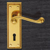 FG1 Georgian Suite Lever lock Door Handles