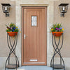 Cottage External Mahogany Door - Bevelled Tri Glazed