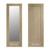 Designer varnished interior door in five colour options