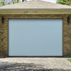 Gliderol Electric Insulated Roller Garage Door from 1995 to 2146mm Wide - Duck Egg Blue