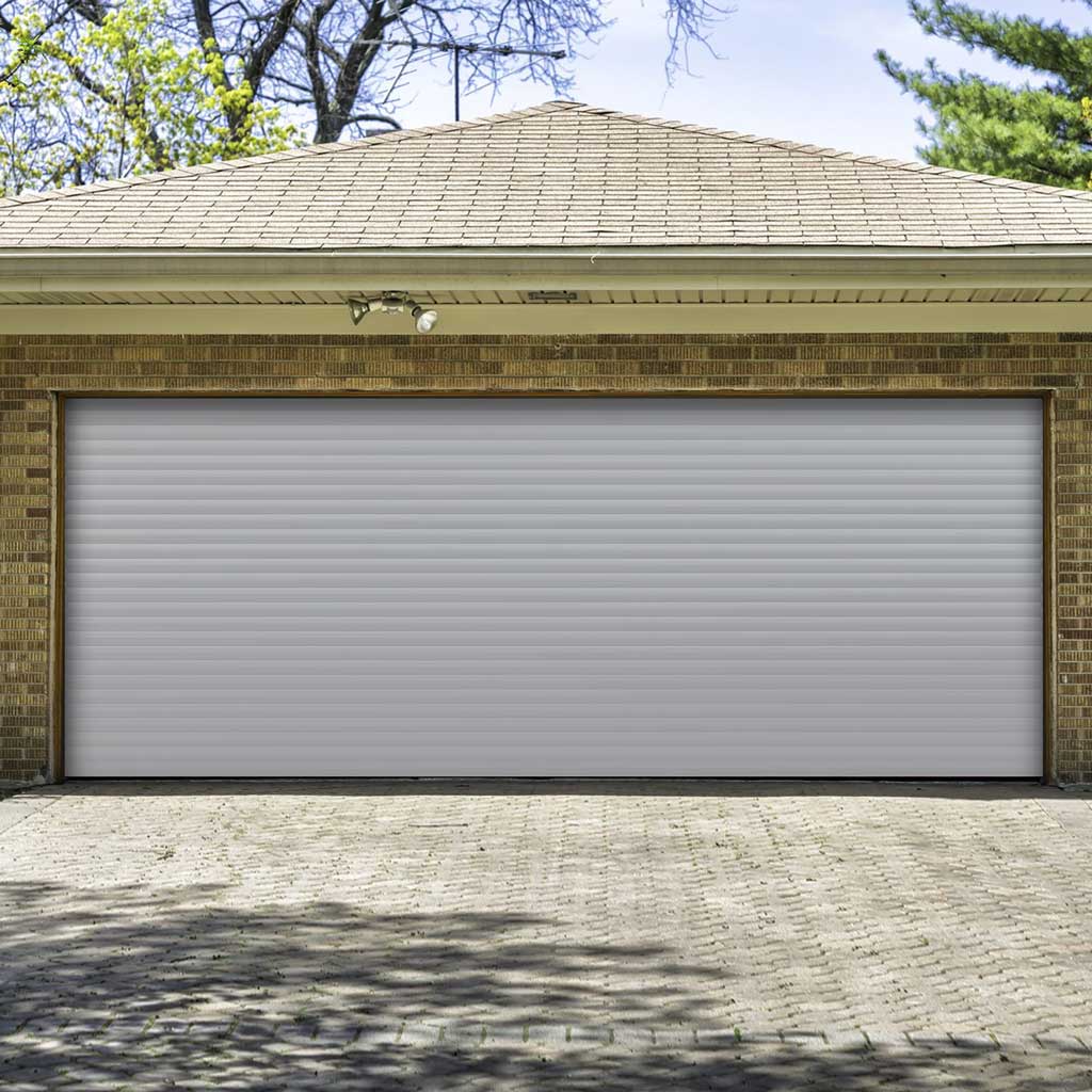 Gliderol Electric Insulated Roller Garage Door from 4291 to 4710mm Wide - Grey