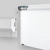 Gliderol Electric Insulated Roller Garage Door from 1900 to 1994mm Wide - Laminated Woodgrain White