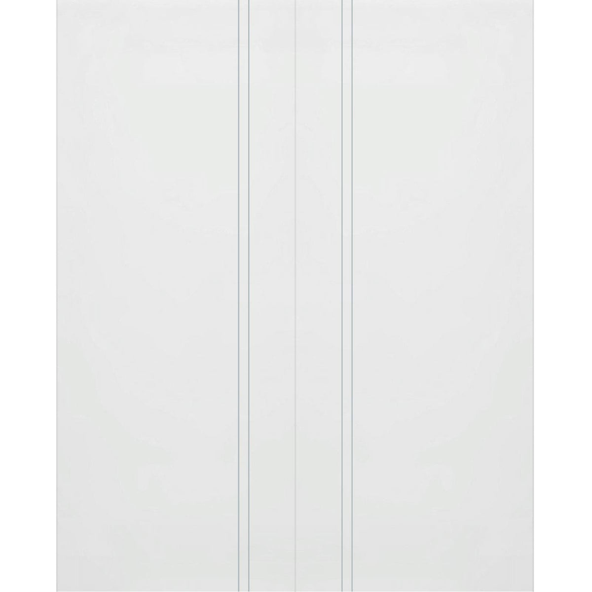 Double Glass Sliding Door - Gogar 8mm Obscure Glass - Clear Printed Design - Planeo 60 Pro Kit