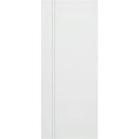 Single Glass Sliding Door - Gogar 8mm Obscure Glass - Clear Printed Design - Planeo 60 Pro Kit