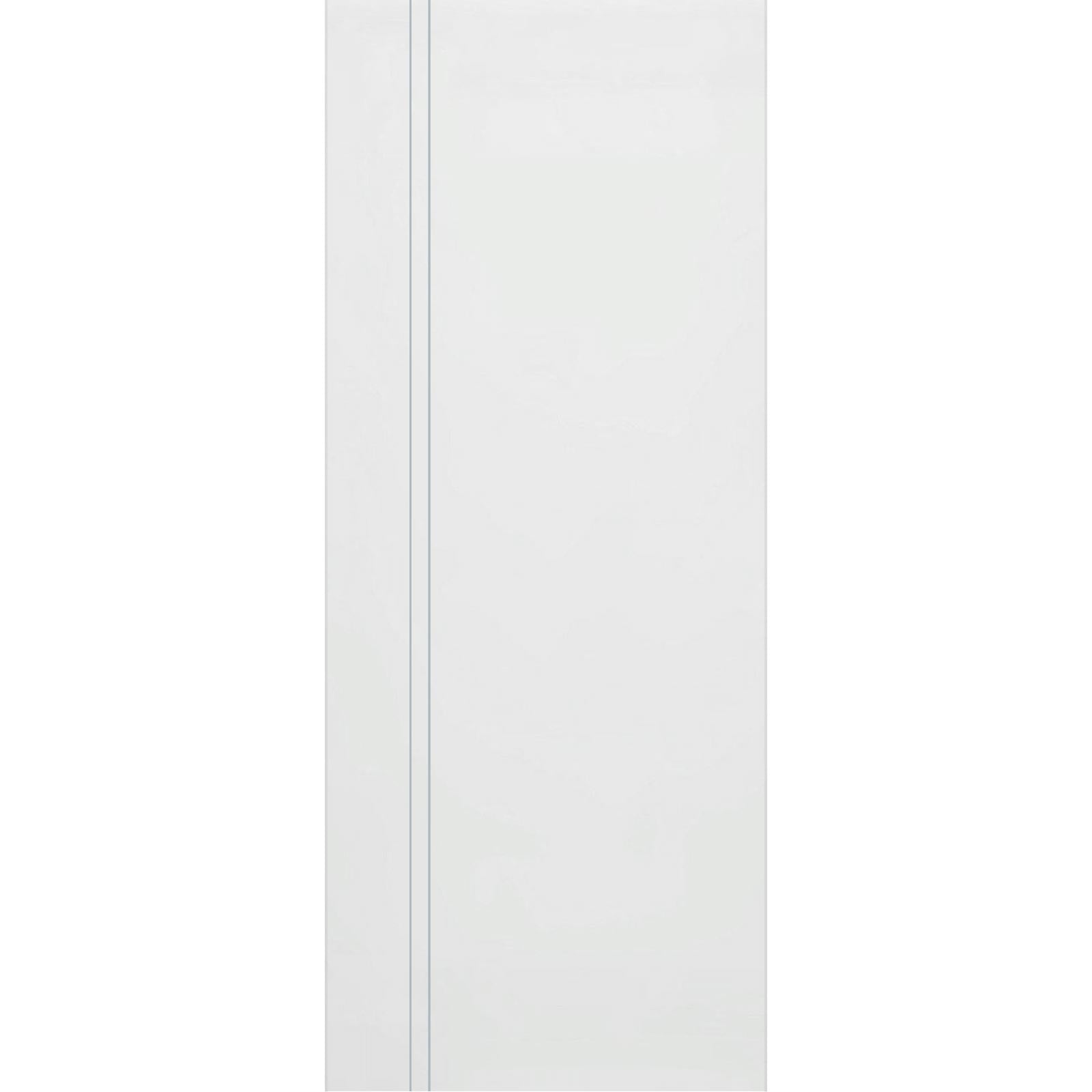 Single Glass Sliding Door - Gogar 8mm Obscure Glass - Clear Printed Design - Planeo 60 Pro Kit