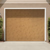 Gliderol Electric Insulated Roller Garage Door from 1995 to 2146mm Wide - Laminated Irish Oak