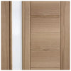 Harrow Hardwood Door - Frosted Toughened Double Glazing, From LPD Joinery
