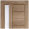 Harrow Hardwood Door - Frosted Toughened Double Glazing, From LPD Joinery