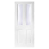 Grainger Internal PVC Door Pair - Kincaid Sandblasted Design Glass