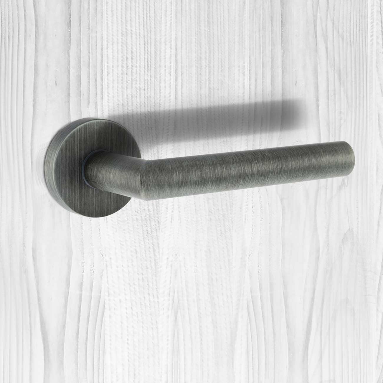 Forme Elle Design Lever on Round Rose - Urban Graphite