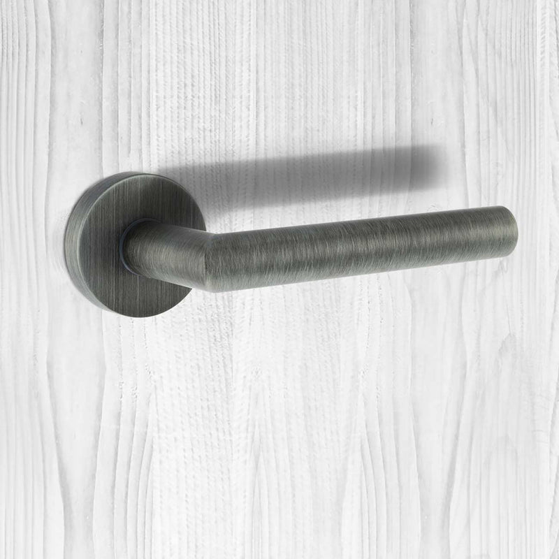 Forme Elle Design Lever on Round Rose - Urban Graphite