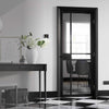 Black colour interior door from LPD Joinery