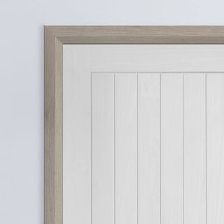 Image: Light Grey Architrave Chamfered - Prefinished