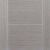 Four Folding Doors & Frame Kit - Vancouver Light Grey 2+2 - Prefinished