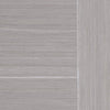 Light Grey Vancouver Double Evokit Pocket Door - Prefinished