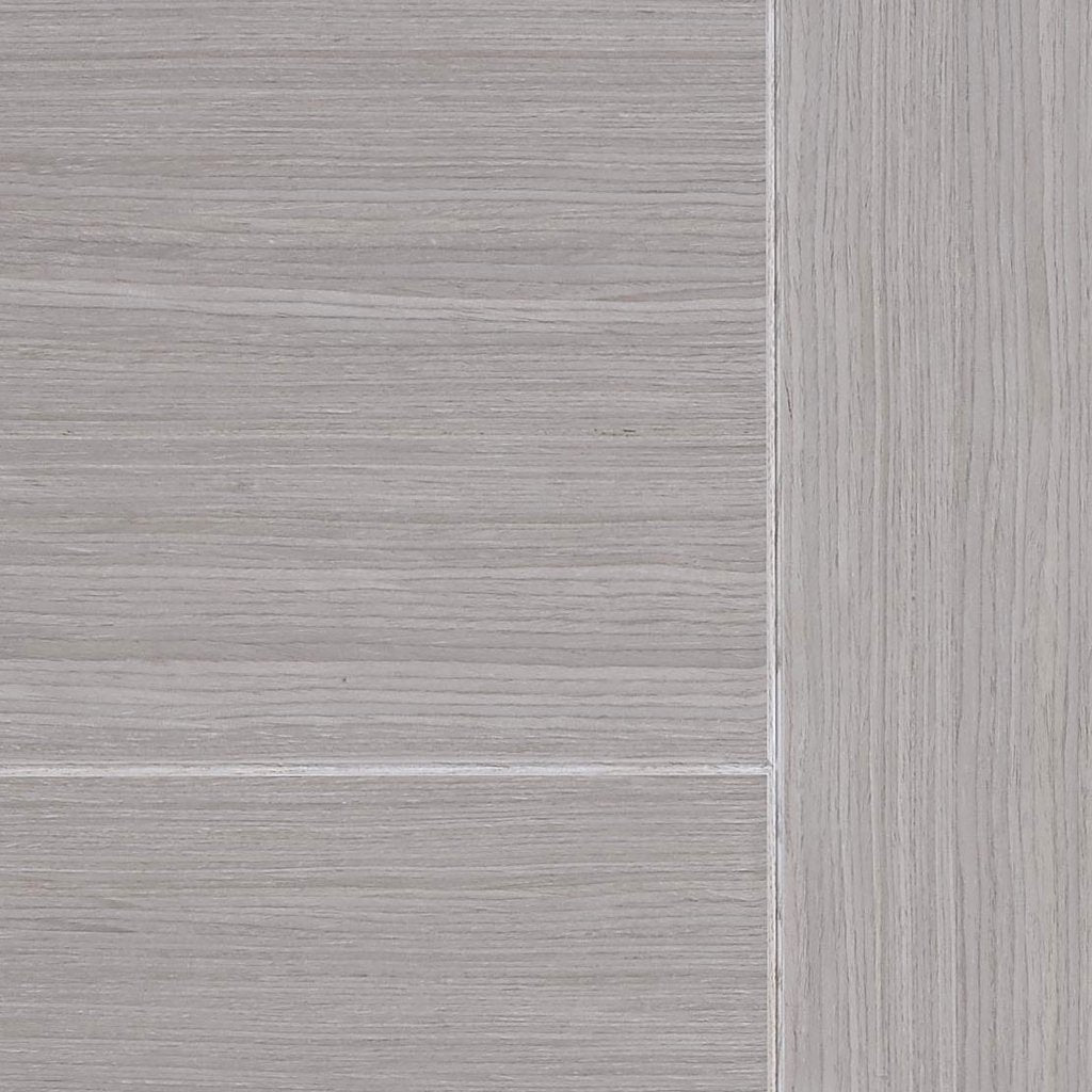 Light Grey Vancouver Evokit Pocket Fire Door Detail - 30 Minute Fire Rated - Prefinished