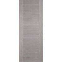 Modern flush grey colour interior door