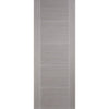 Bespoke Light Grey Vancouver Double Pocket Door Detail - Prefinished