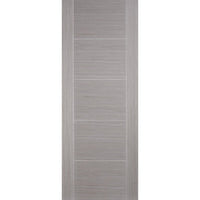 Bespoke Light Grey Vancouver Double Pocket Door Detail - Prefinished