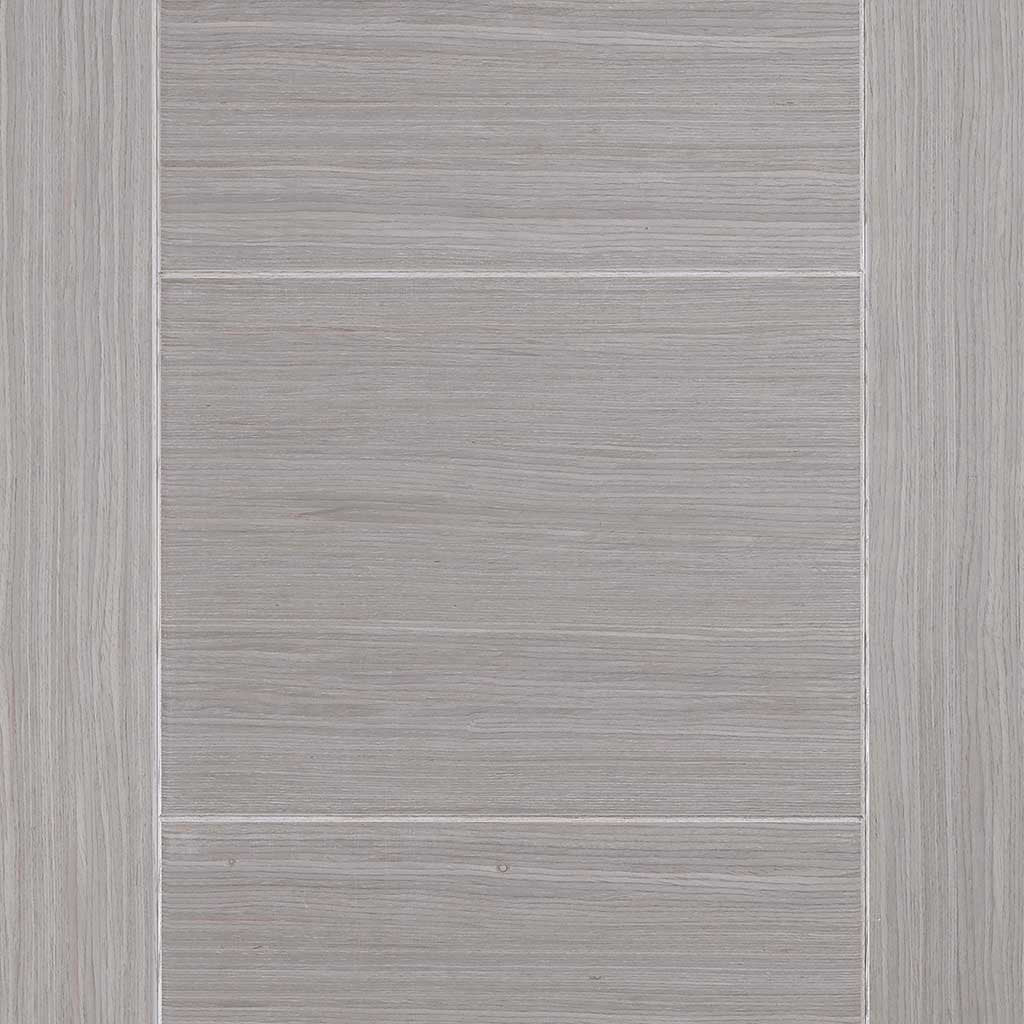 Five Folding Doors & Frame Kit - Vancouver Light Grey 3+2 - Prefinished