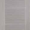 Bespoke Light Grey Vancouver Single Pocket Door Detail - Prefinished