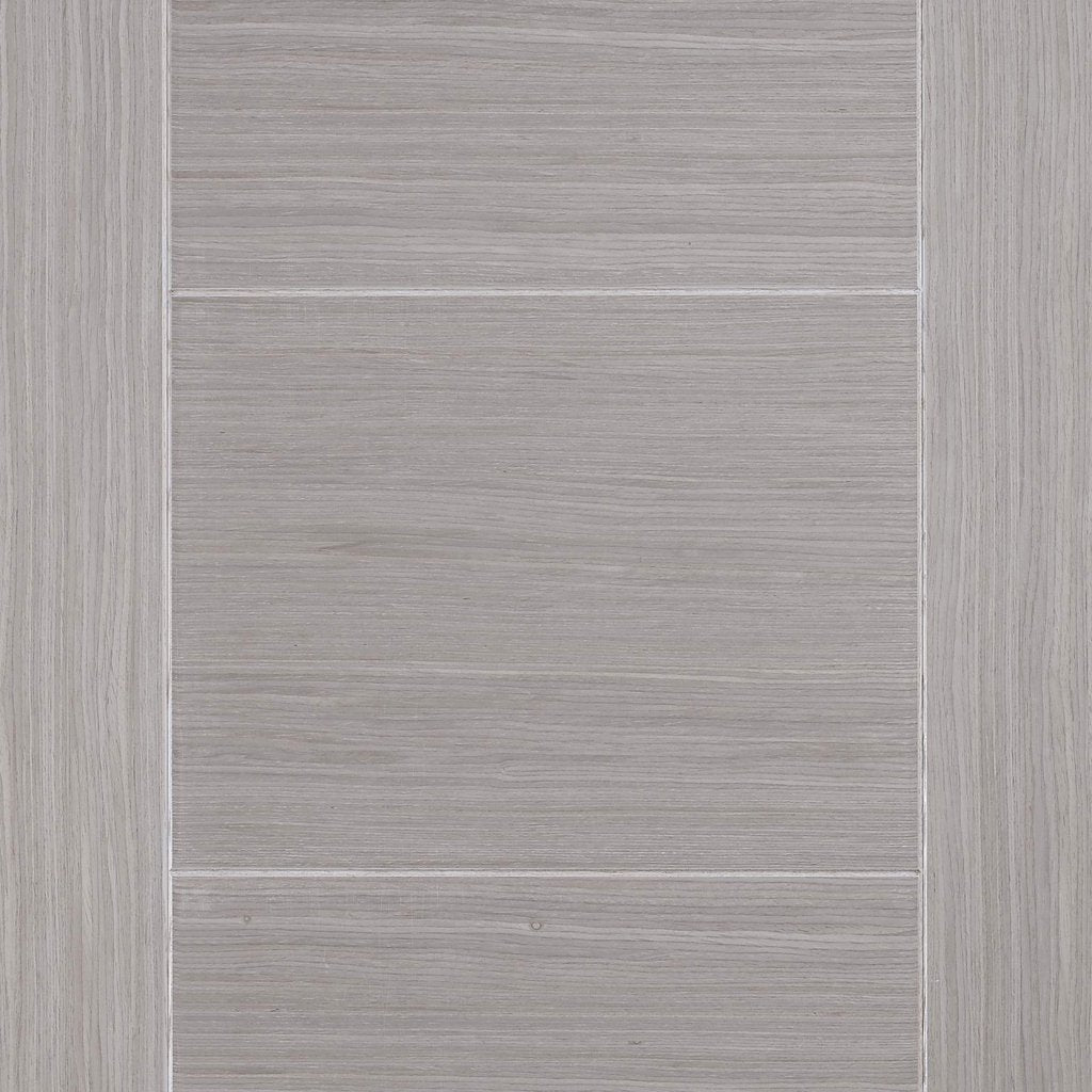 Modern flush grey colour interior door