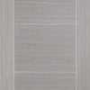 Light Grey Vancouver Absolute Evokit Double Pocket Door Detail - Prefinished