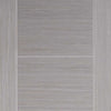 Six Folding Doors & Frame Kit - Vancouver Light Grey 3+3 - Prefinished