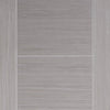 Light Grey Vancouver Evokit Pocket Fire Door Detail - 30 Minute Fire Rated - Prefinished