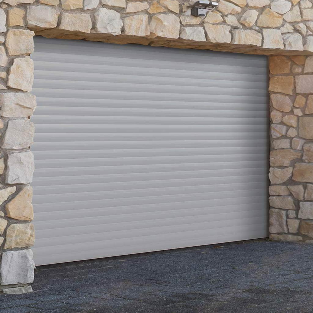 Gliderol Electric Insulated Roller Garage Door from 2147 to 2451mm Wide - Grey