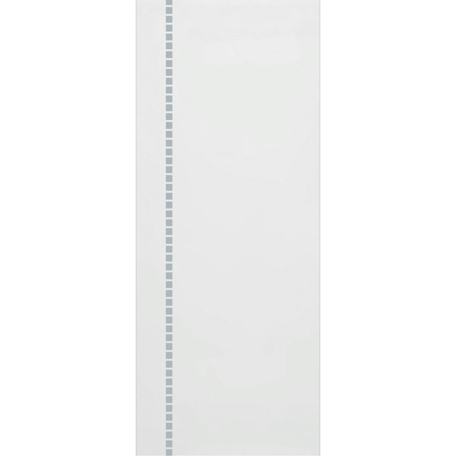 Single Glass Sliding Door - Gifford 8mm Obscure Glass - Clear Printed Design - Planeo 60 Pro Kit